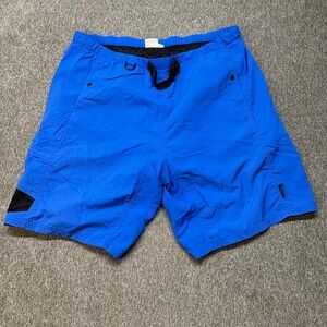 NRS Northwest River Supplies Mens XL Blue Nylon Board Shorts Water Kayak Raft